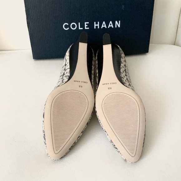 Cole Haan Kathryn Snake Print Wedge Pump Heels 8 - Picture 9 of 13